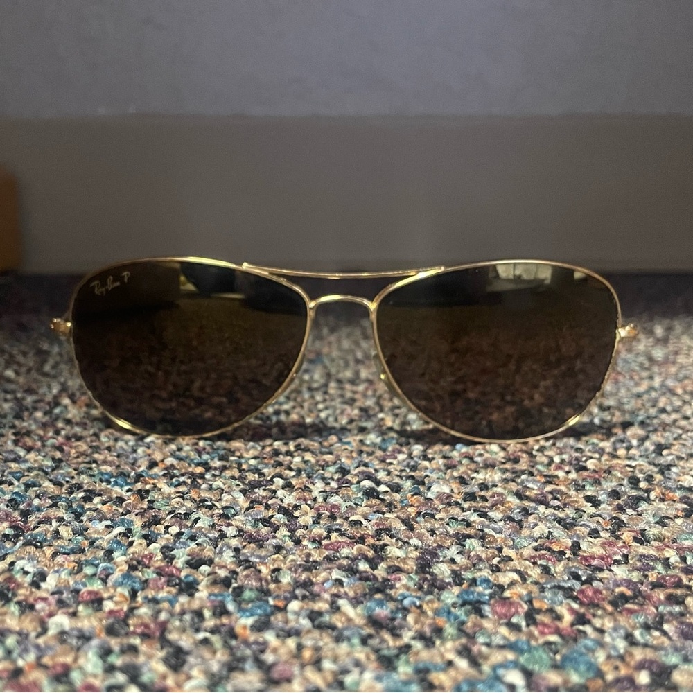 Ray Ban Polarized Chromance Teardrop Sunglasses